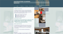 Desktop Screenshot of dustbusterscleaning.biz